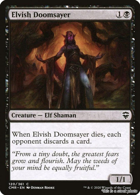 Elvish Doomsayer