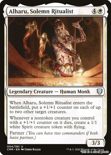 Alharu, Solemn Ritualist