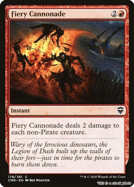 Fiery Cannonade