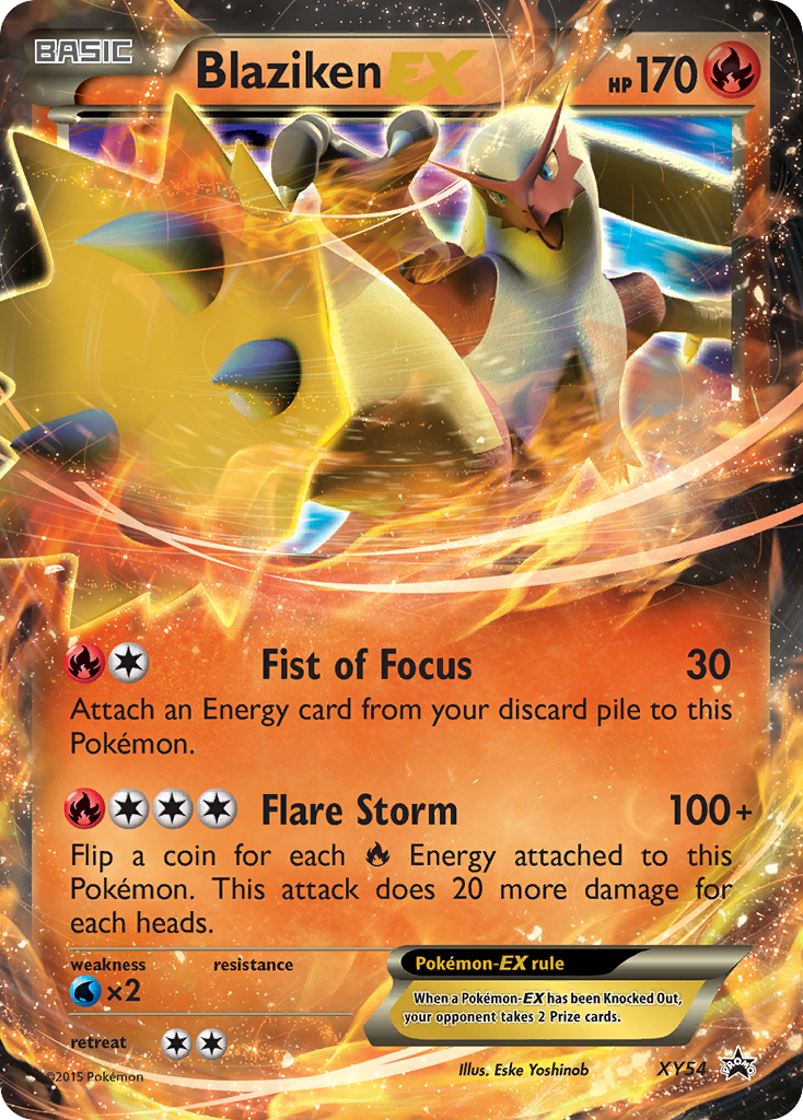 Blaziken EX (XY54) [XY: Black Star Promos]