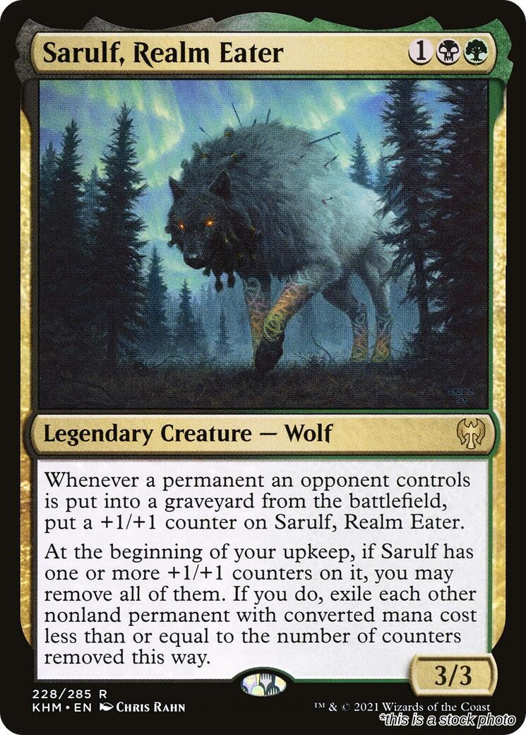 Sarulf, Realm Eater