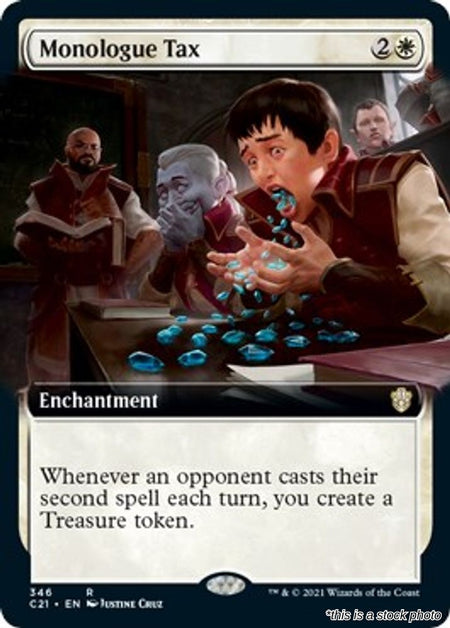 Monologue Tax (Extended Art)