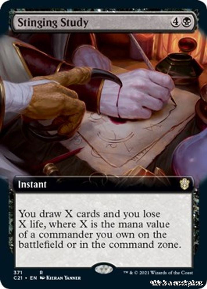Stinging Study (Extended Art)