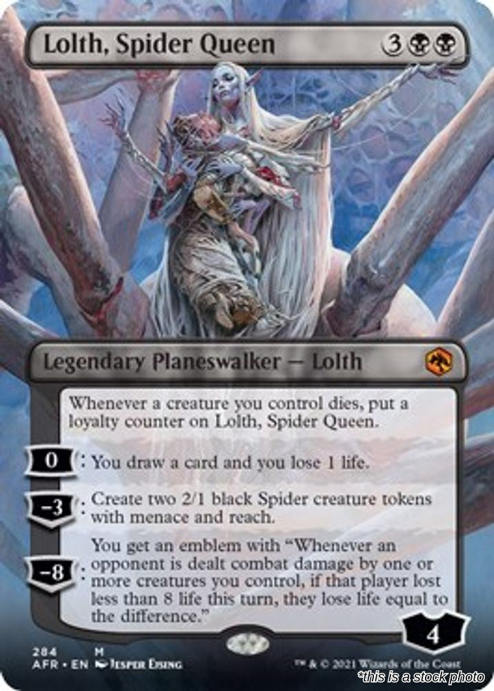 Lolth, Spider Queen (Borderless)