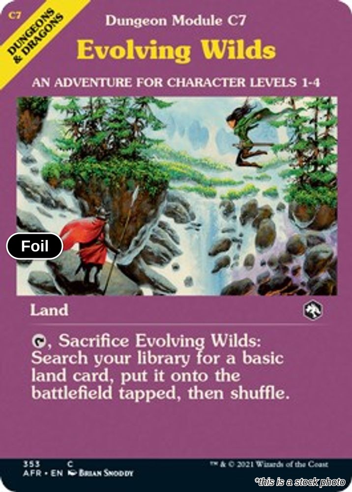 Evolving Wilds (Dungeon Module)