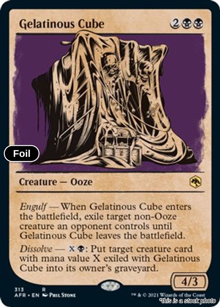 Gelatinous Cube (Showcase)