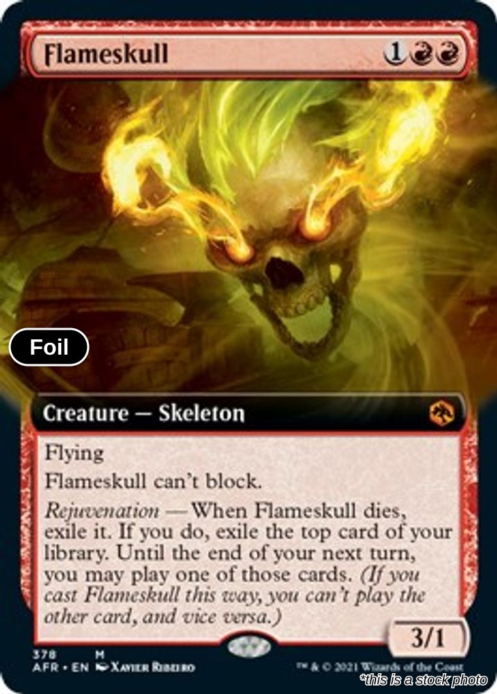 Flameskull (Extended Art)