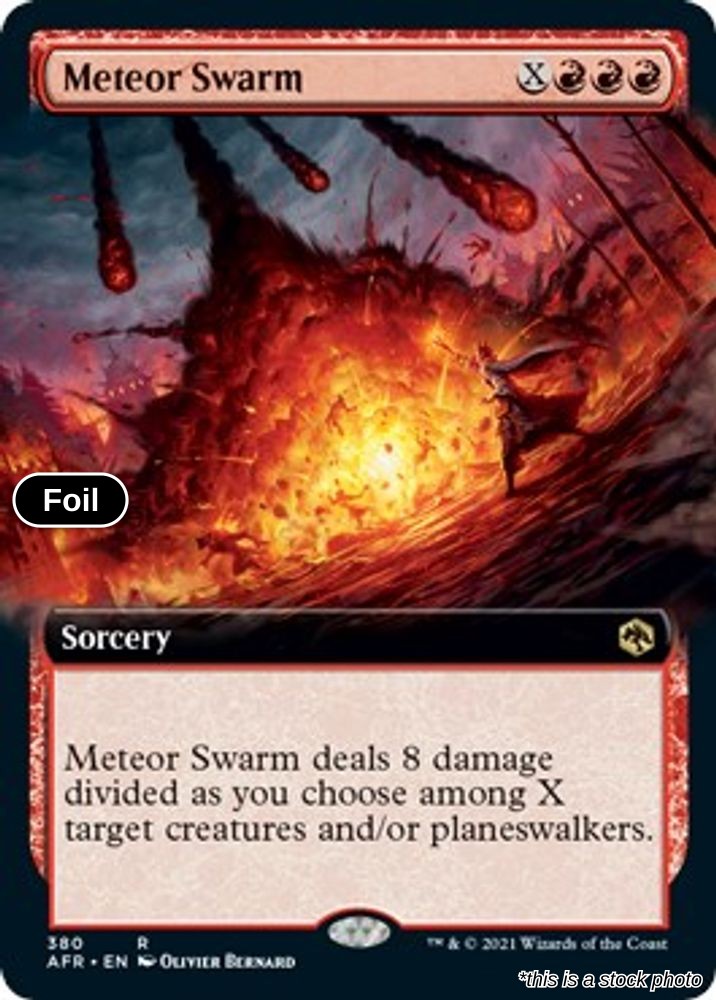 Meteor Swarm (Extended Art)