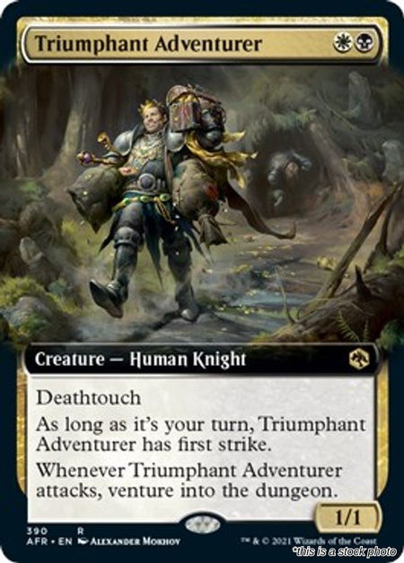 Triumphant Adventurer (Extended Art)