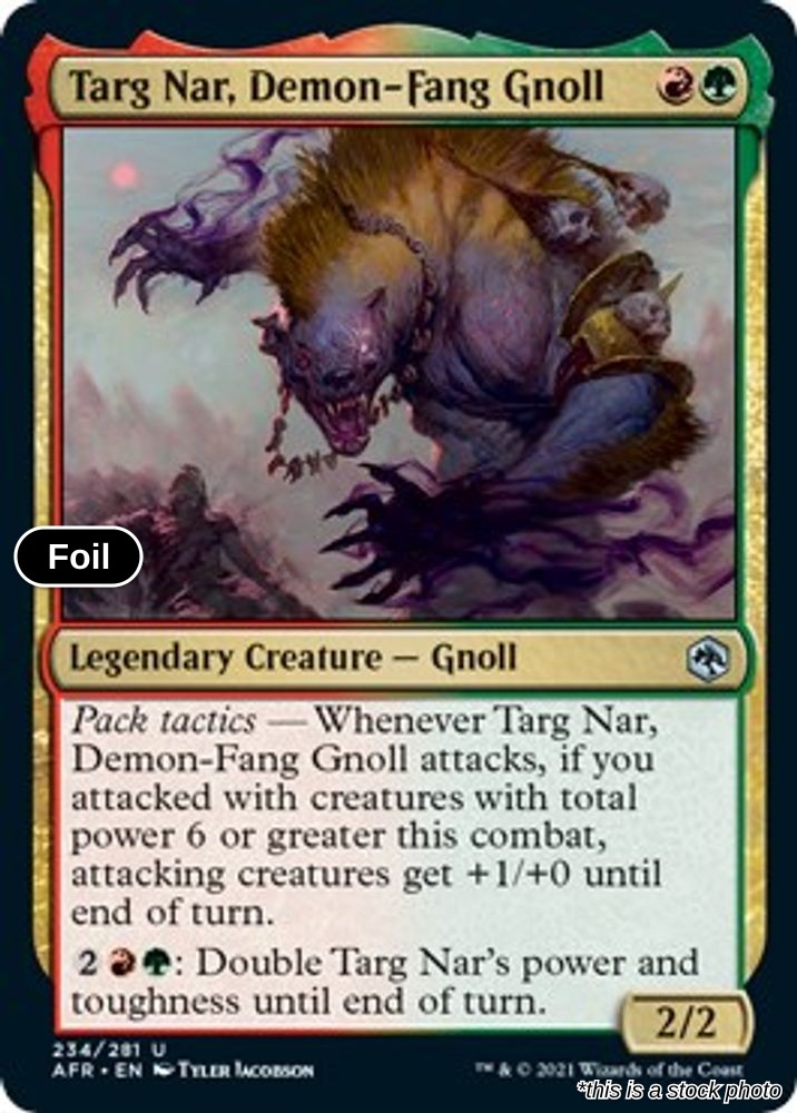 Targ Nar, Demon-Fang Gnoll