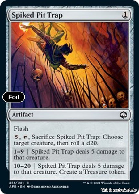 Spiked Pit Trap