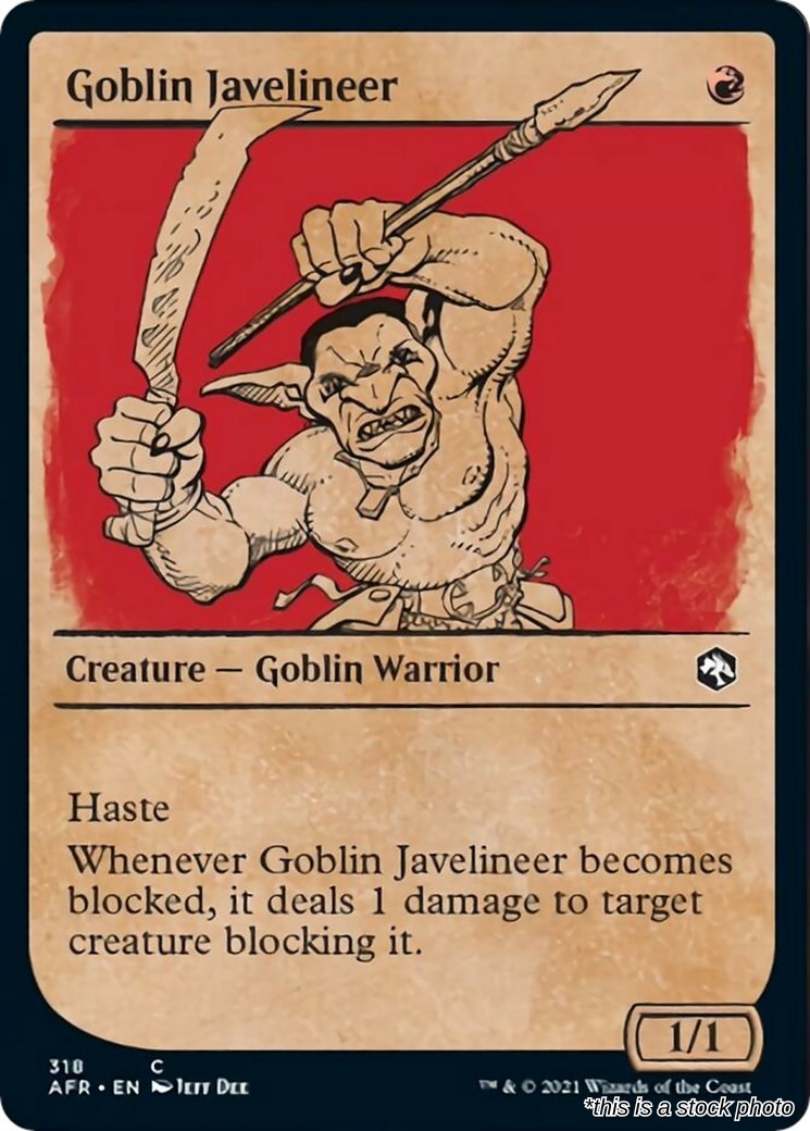 Goblin Javelineer (Showcase)