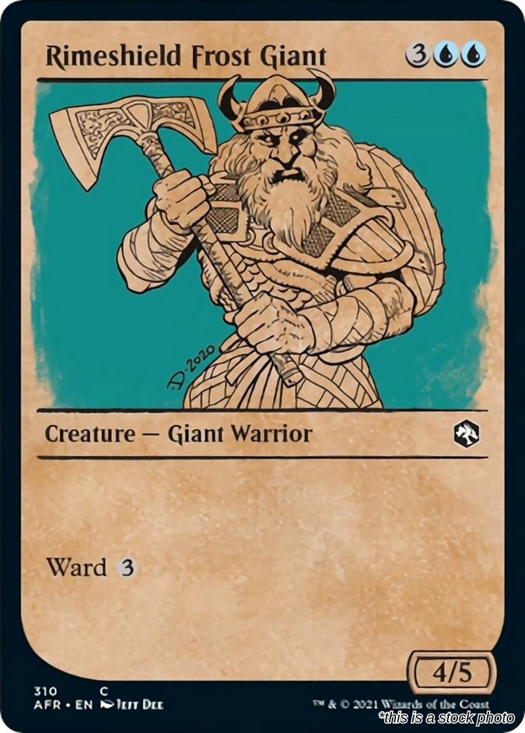Rimeshield Frost Giant (Showcase)