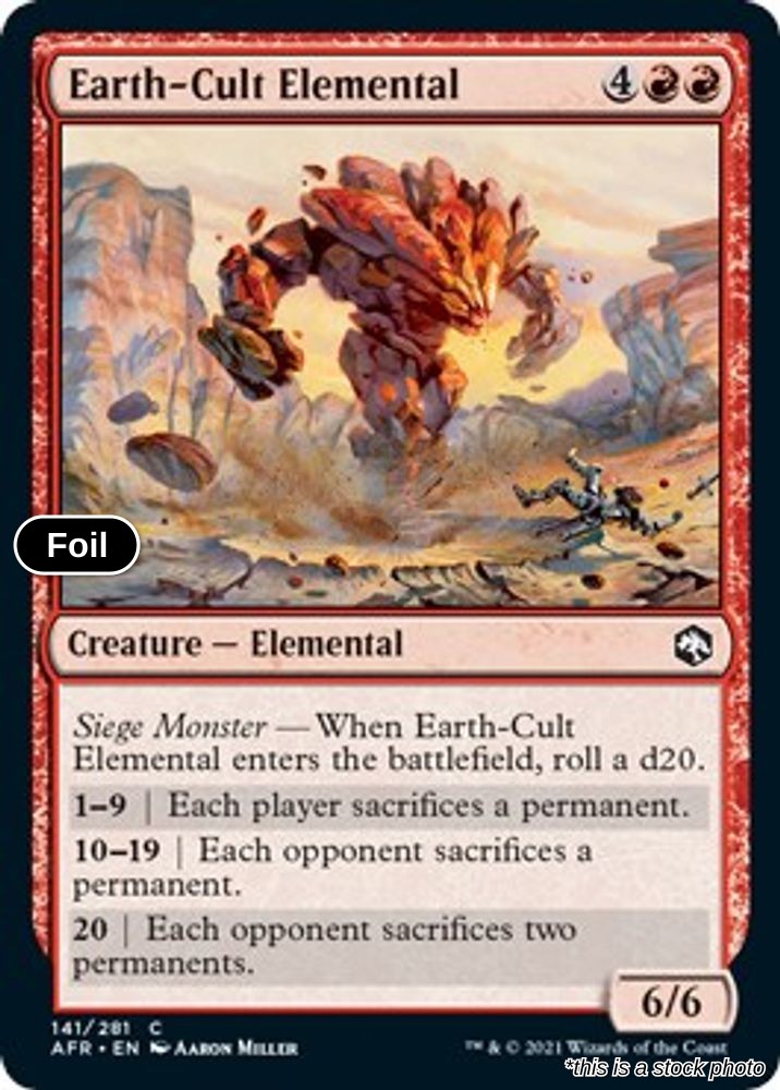Earth-Cult Elemental