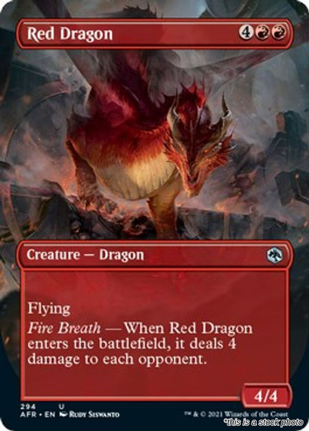 Red Dragon (Borderless)