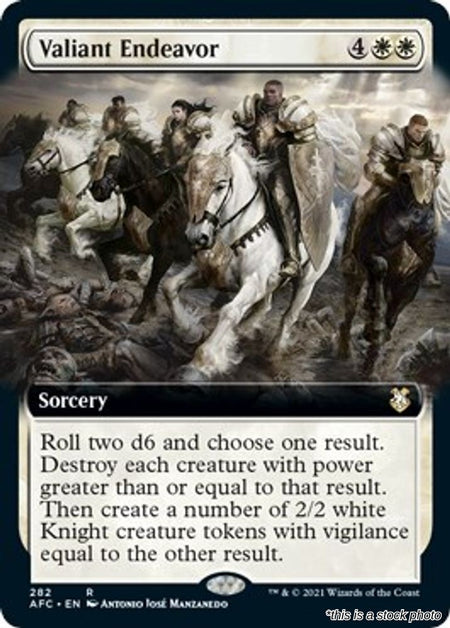 Valiant Endeavor (Extended Art)