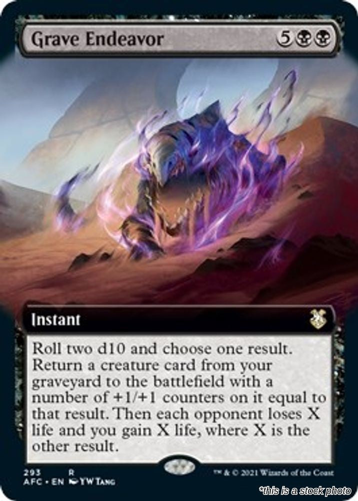 Grave Endeavor (Extended Art)