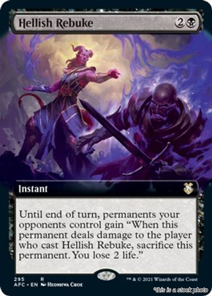 Hellish Rebuke (Extended Art)