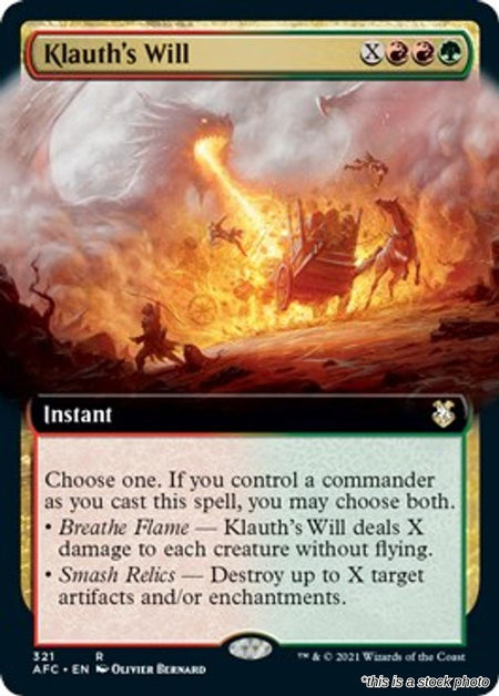 Klauth's Will (Extended Art)