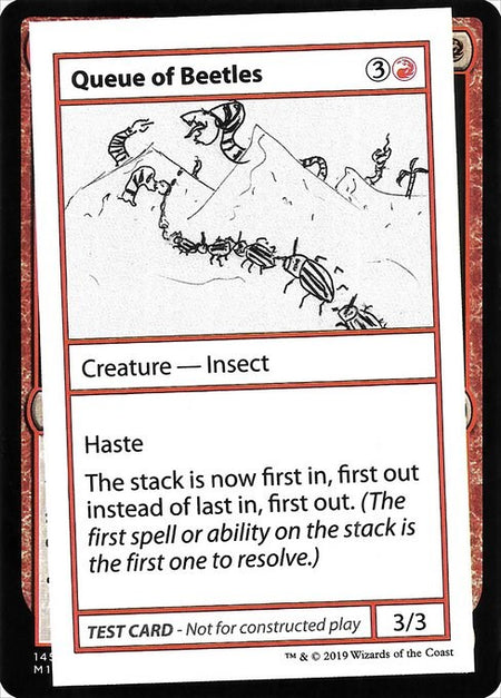 Queue of Beetles (No PW Symbol)