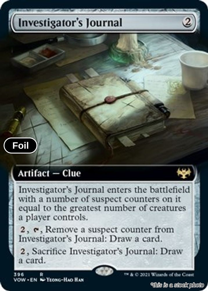 Investigator's Journal (Extended Art)