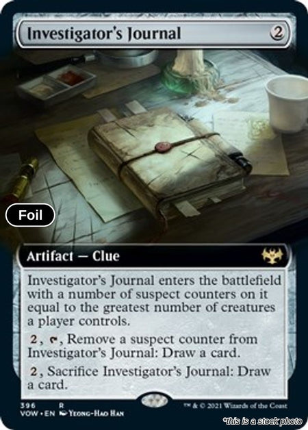Investigator's Journal (Extended Art)