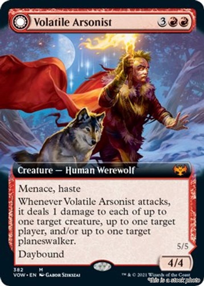 Volatile Arsonist (Extended Art)