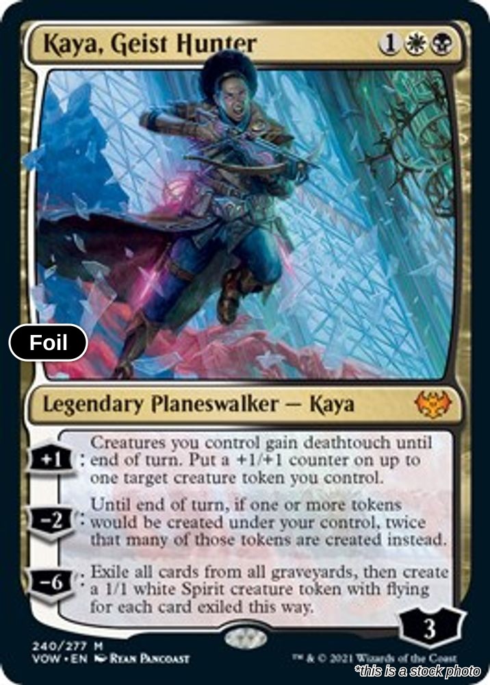Kaya, Geist Hunter