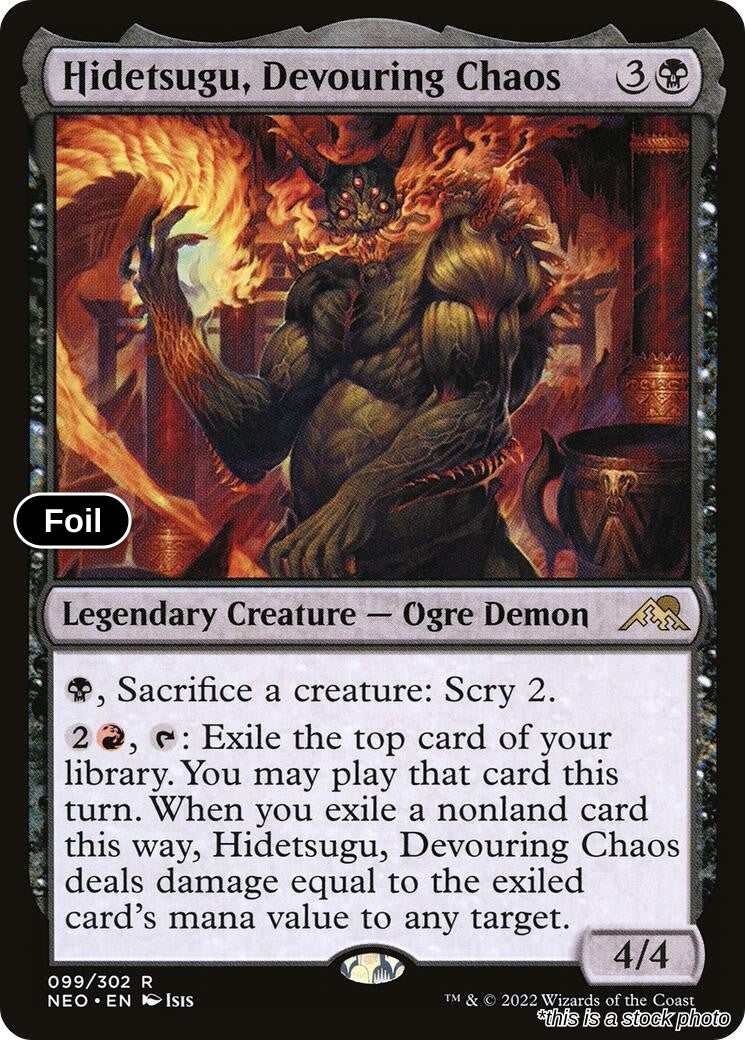 Hidetsugu, Devouring Chaos