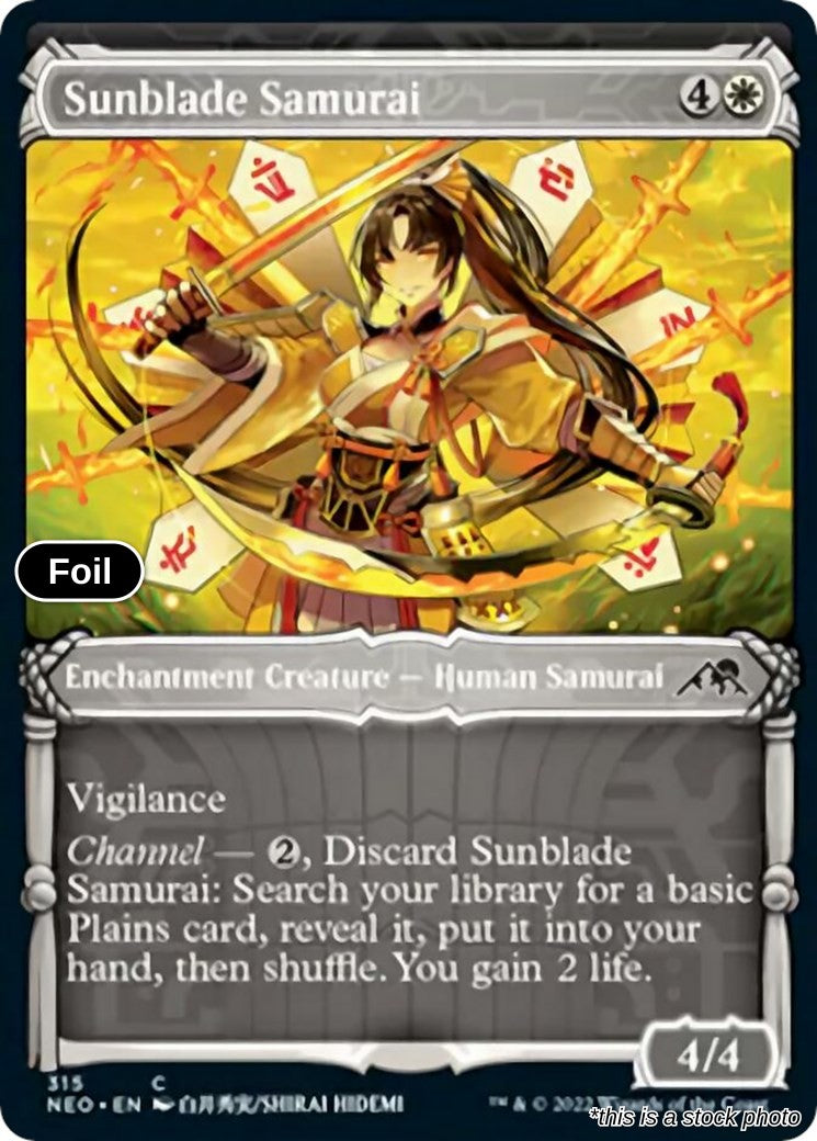 Sunblade Samurai (Showcase)