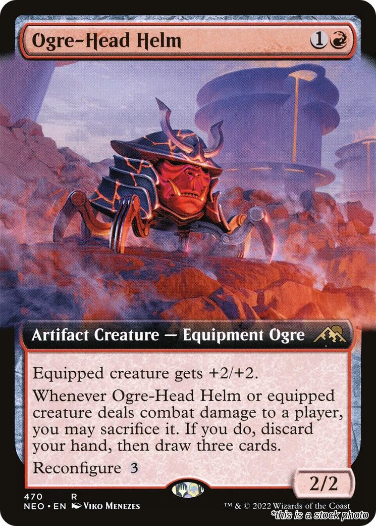 Ogre-Head Helm (Extended Art)