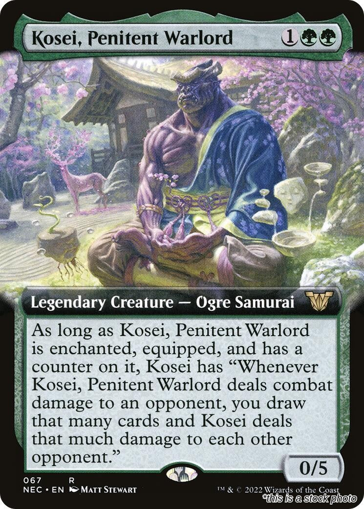 Kosei, Penitent Warlord (Extended Art)
