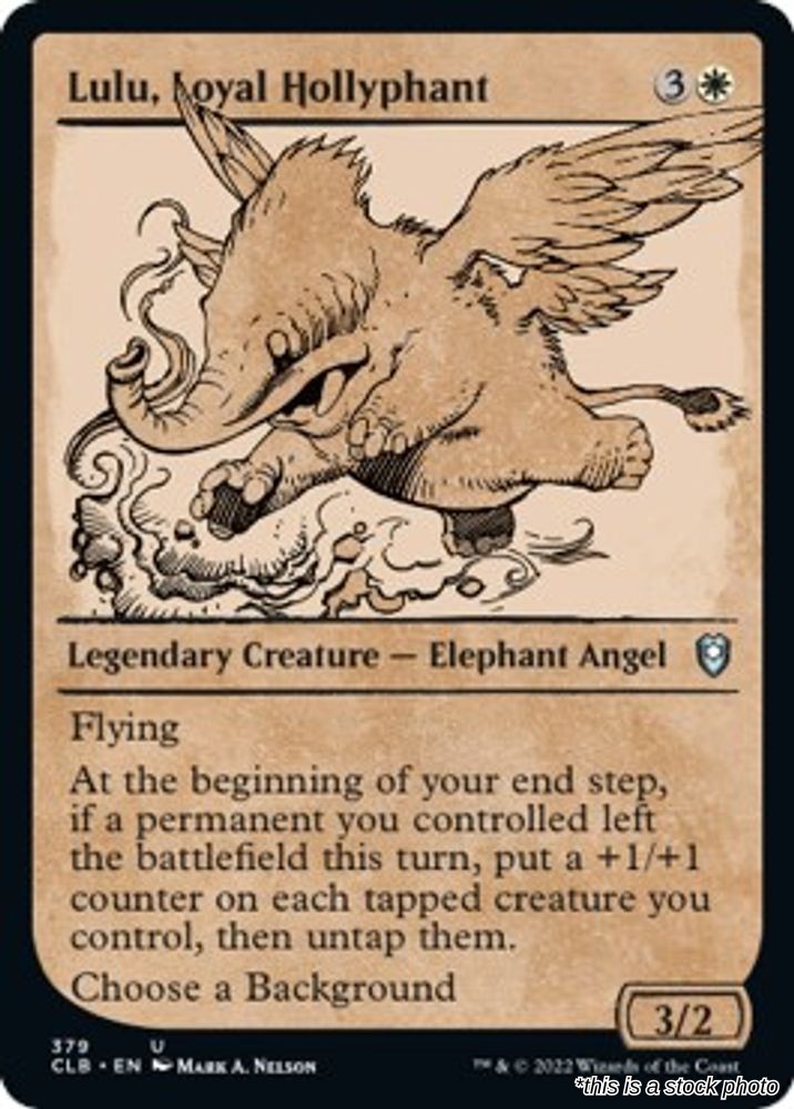 Lulu, Loyal Hollyphant (Showcase)