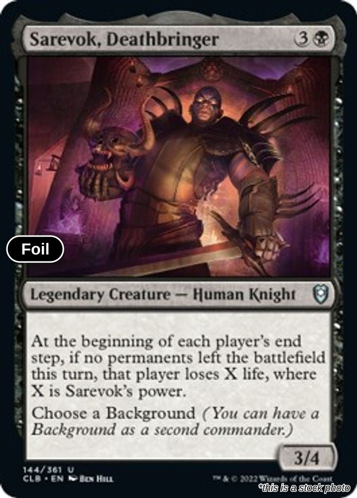 Sarevok, Deathbringer