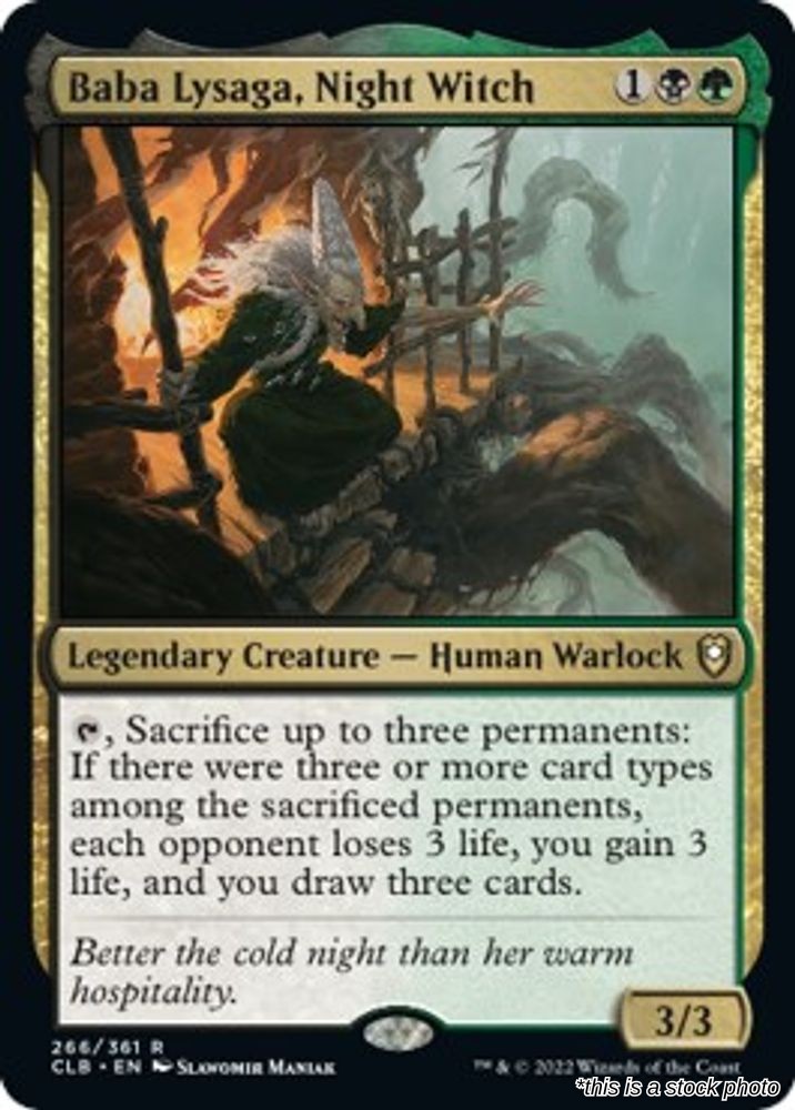 Baba Lysaga, Night Witch