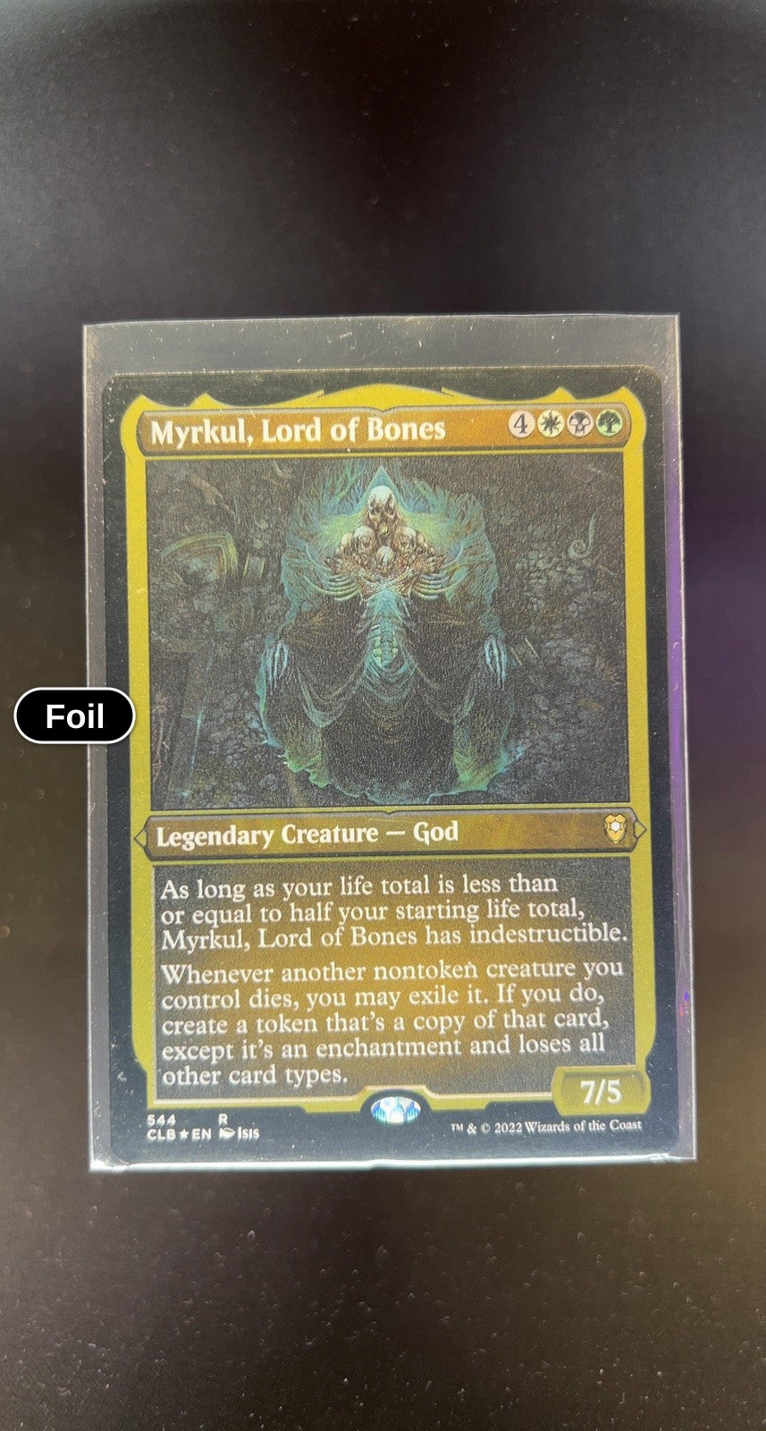 Myrkul, Lord of Bones (Foil Etched)