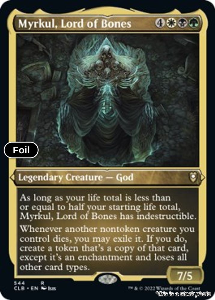 Myrkul, Lord of Bones (Foil Etched)