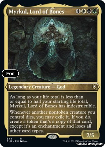 Myrkul, Lord of Bones (Foil Etched)