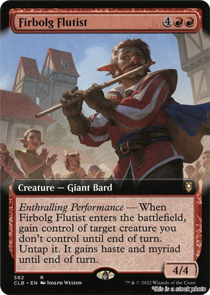 Firbolg Flutist (Extended Art)