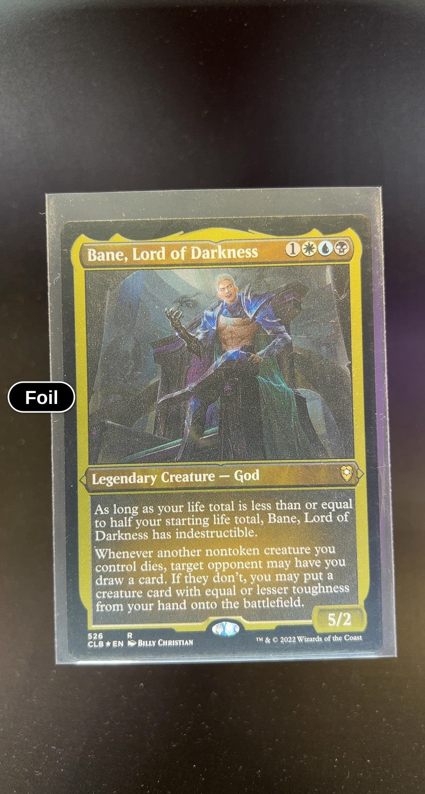 Bane, Lord of Darkness (Foil Etched)