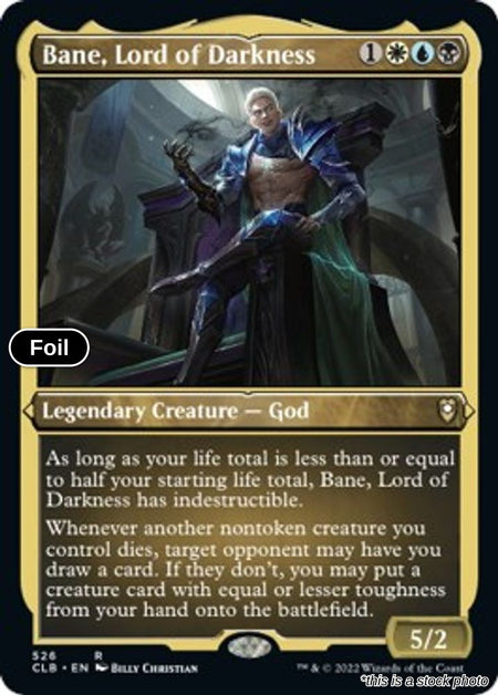 Bane, Lord of Darkness (Foil Etched)