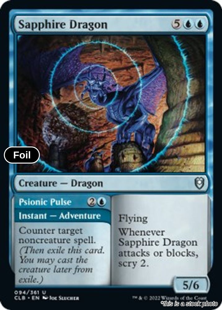 Sapphire Dragon