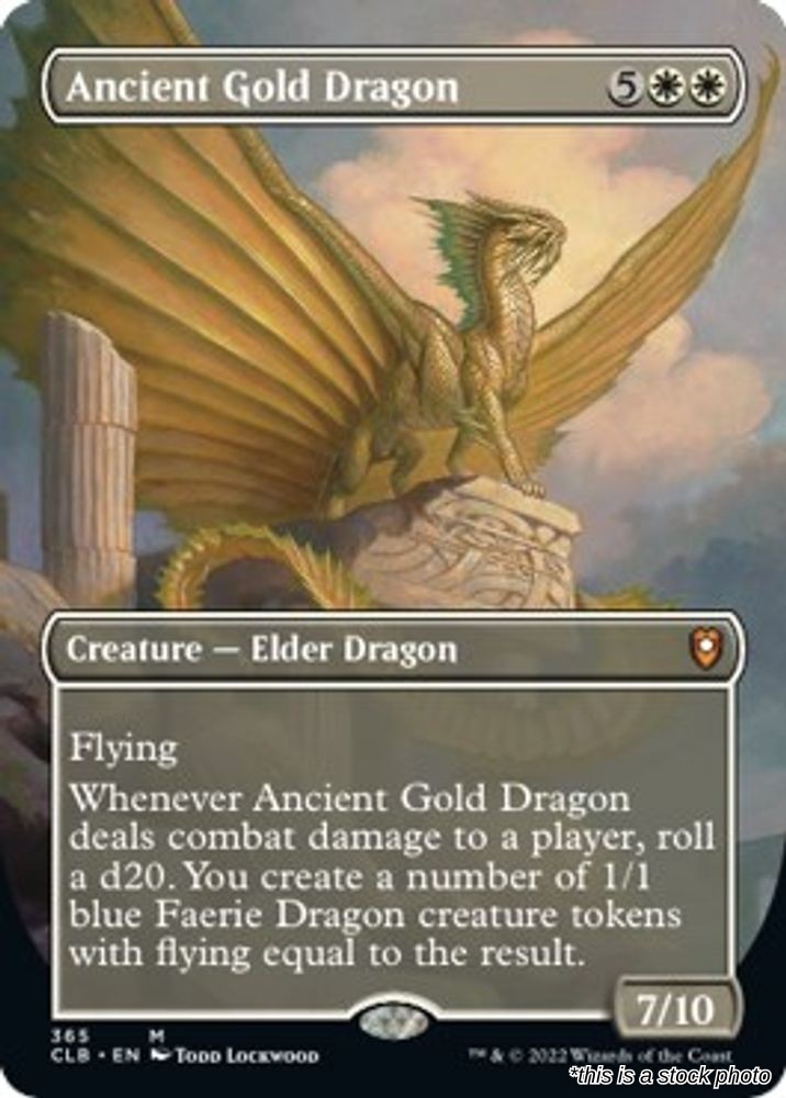 Ancient Gold Dragon (Borderless)