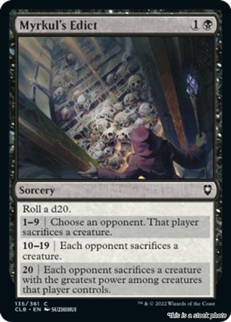 Myrkul's Edict