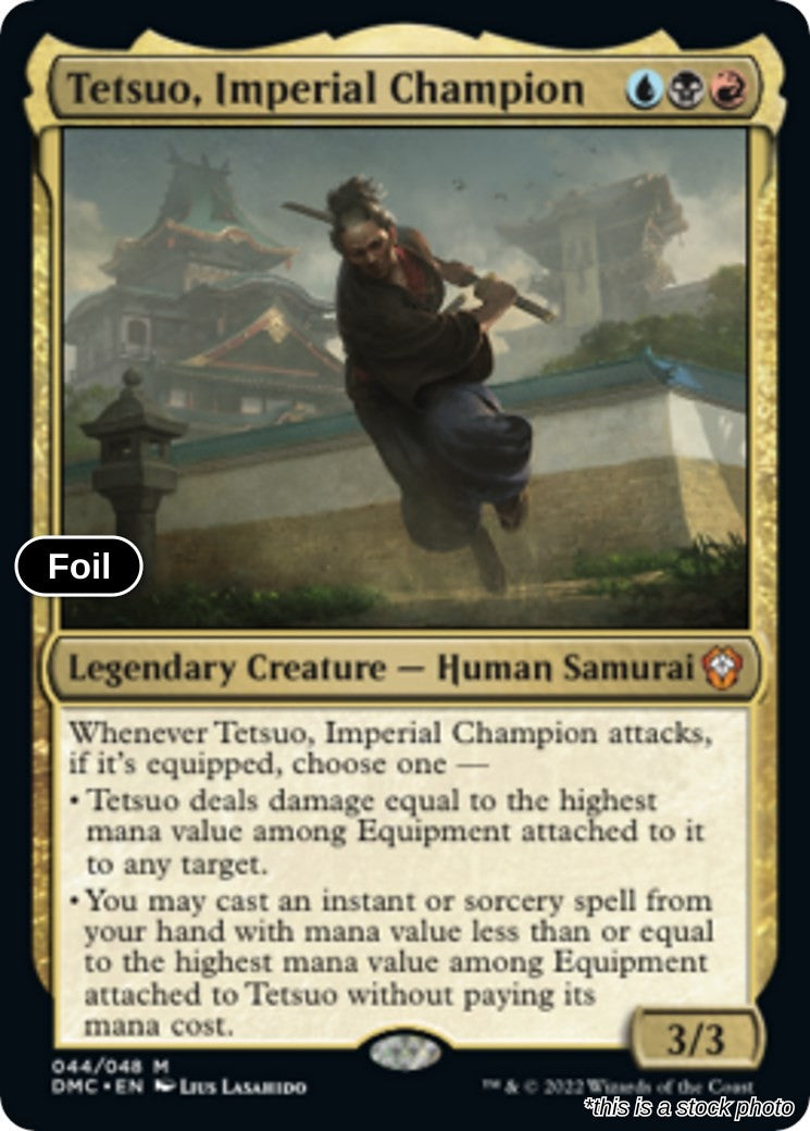 Tetsuo, Imperial Champion