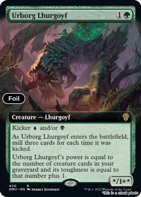 Urborg Lhurgoyf (Extended Art)