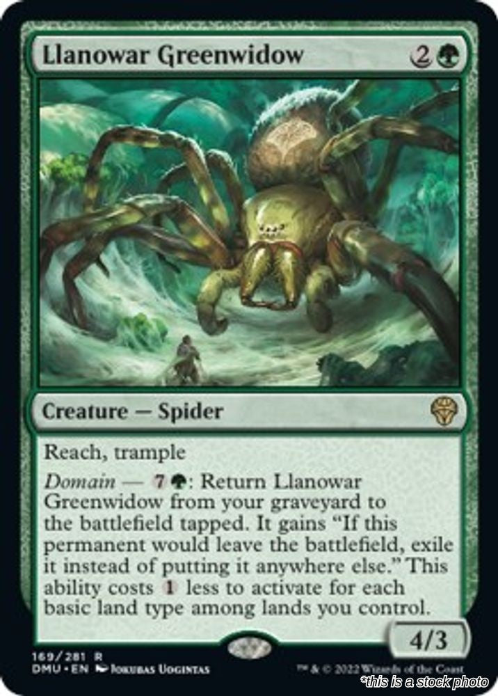 Llanowar Greenwidow