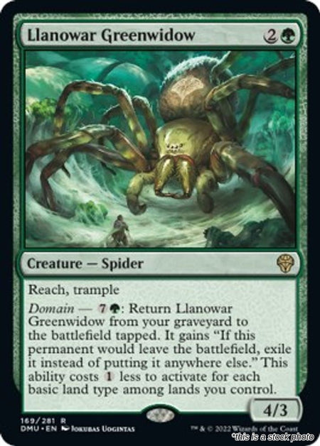 Llanowar Greenwidow