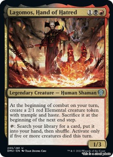 Lagomos, Hand of Hatred