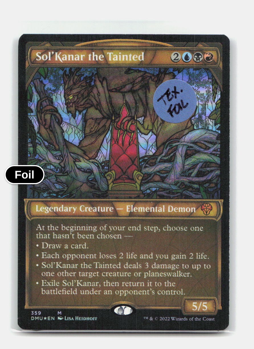 Sol'Kanar the Tainted (Textured Foil)